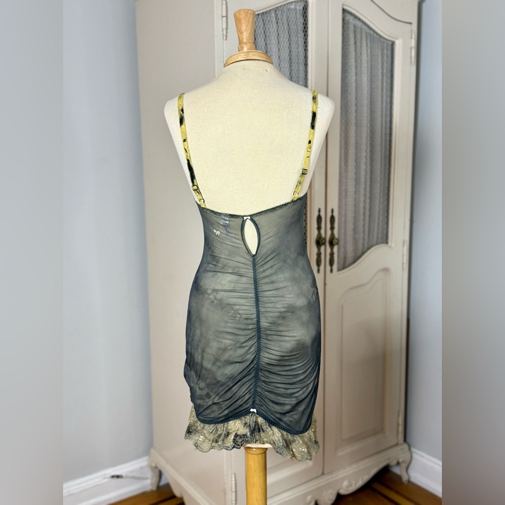 Custom Vintage Victoria's Secret Lingerie Full Moon Dyed Dress Women’s Size 34B - Picture 10 of 12